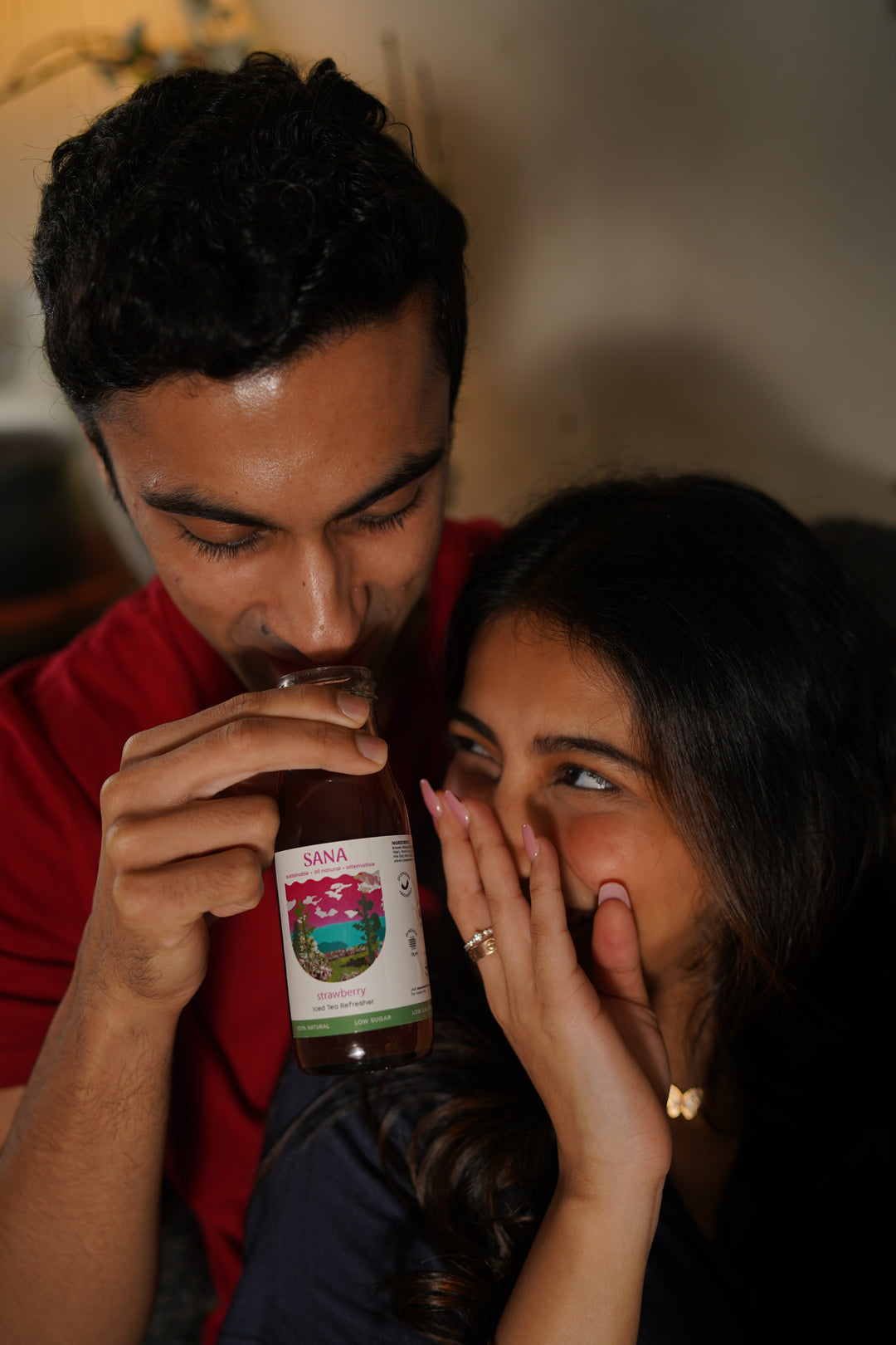 Strawberry Iced Tea Refresher