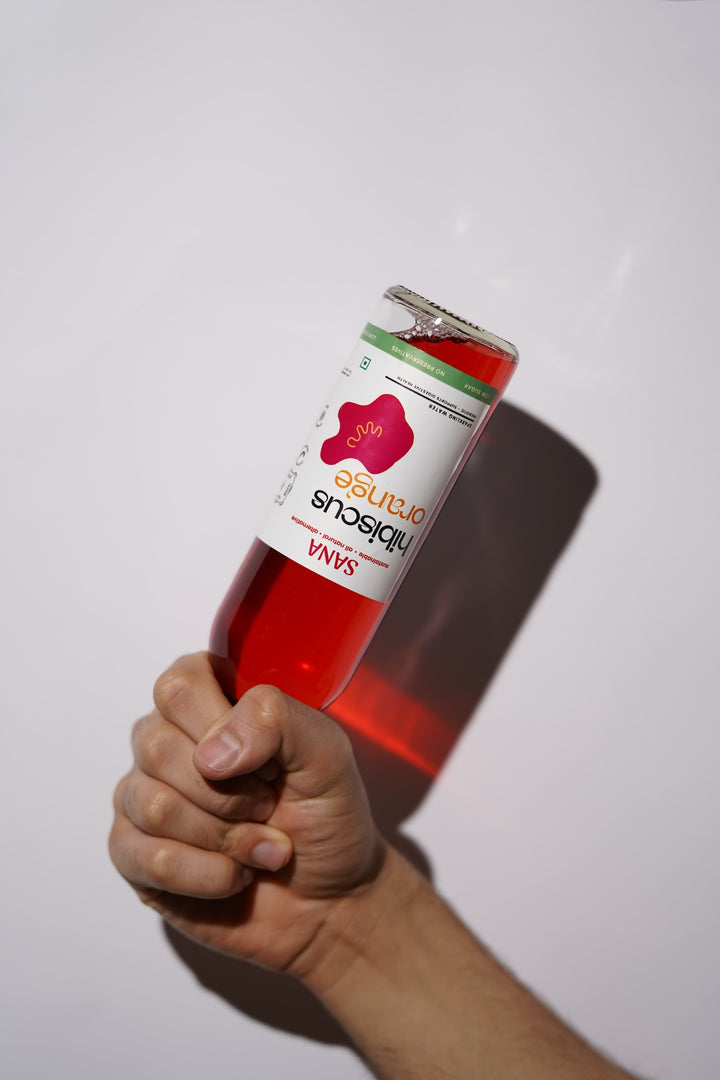 Hibiscus Orange Sparkling Water